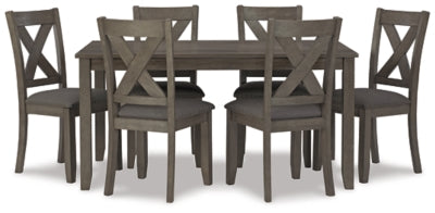 Caitbrook Dining Table and Chairs (Set of 7) - Sims Furniture