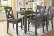Caitbrook Dining Table and Chairs (Set of 7) - Sims Furniture