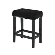 Celeste Theater Bar Table W/ 3 Stools-Black