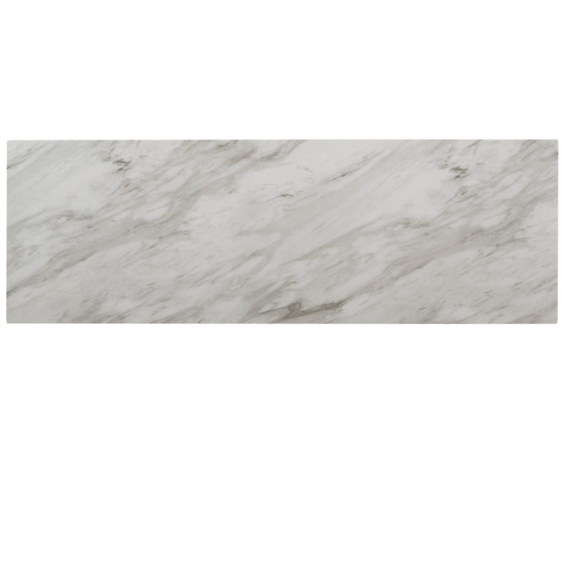 Celeste Theater Bar Table W/ 3 Stools-Blue