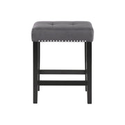 Celeste Theater Bar Table W/ 3 Stools-Gray
