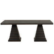 Plateau Rectangle Dining Top-Rustic Espresso