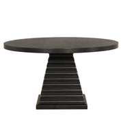 Plateau Round Dining Top-Rustic Espresso