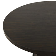 Plateau Round Dining Top-Rustic Espresso