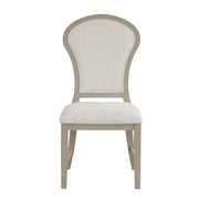 Gwendolyn Dining Side Chair (2 Per Carton)-Cerused Taupe