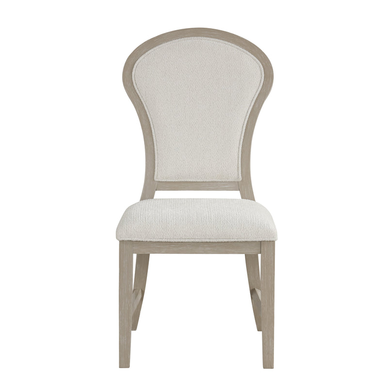 Gwendolyn Dining Side Chair (2 Per Carton)-Cerused Taupe