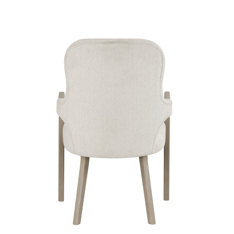 Gwendolyn Upholstered Arm Chair (2 Per Carton)-Cerused Taupe