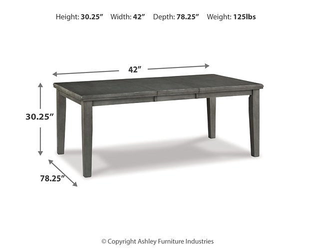 Hallanden Dining Extension Table - Sims Furniture