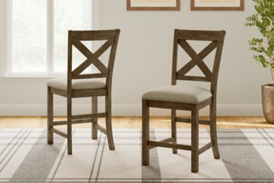 Moriville Counter Height Dining Set - Sims Furniture