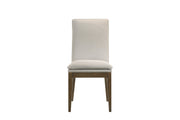 Maggie Dining Chair W/Natural Cushion-Walnut