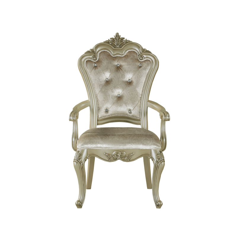 Monique Arm Chair (2/Ctn)-Champagne