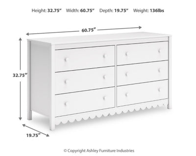 Hallityn Dresser - Sims Furniture