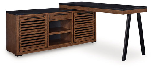Kallari Credenza with Desk Return - Sims Furniture