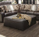 Jackson Furniture Denali 51" Large Ottoman in Chocolate 4378-28 image