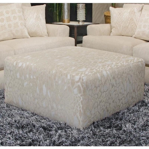 Jackson Furniture Lamar Ottoman in Cream image