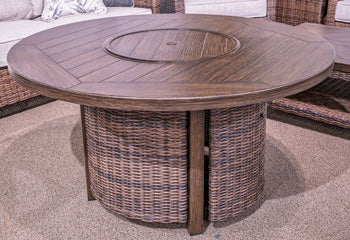 Monterey Point Outdoor Fire Pit Table