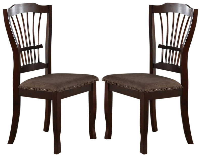 New Classic Bixby Dining Chair in Espresso (Set of 2)