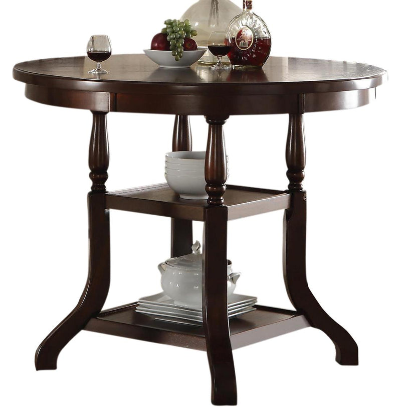 New Classic Bixby Counter Dining Table in Espresso