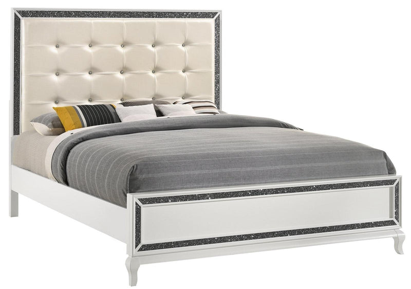 New Classic Furniture Park Imperial California King Bed in White