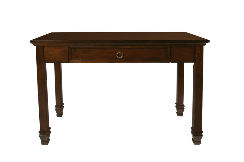 New Classic Furniture Tamarack Desk in Brown Cherry