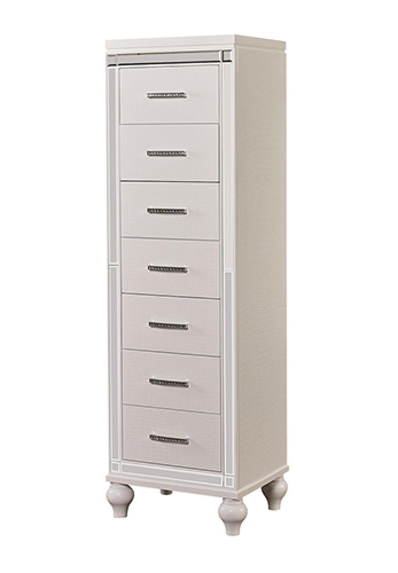 New Classic Furniture Valentino Lingerie Chest in White