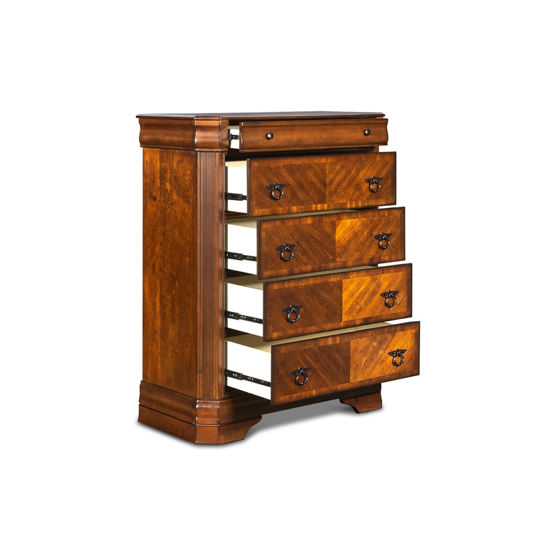 SHERIDAN CHEST- BURNISHED CHERRY