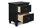 TAMARACK NIGHTSTAND- BLACK - Sims Furniture