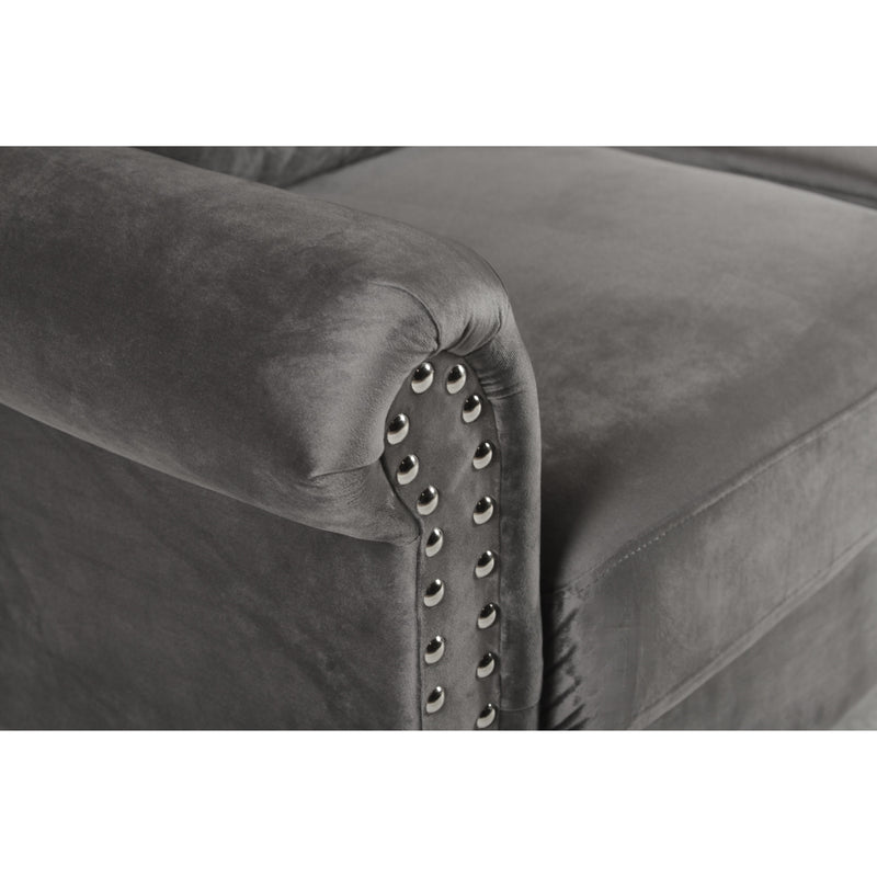 ALANI SOFA-SLATE GRAY