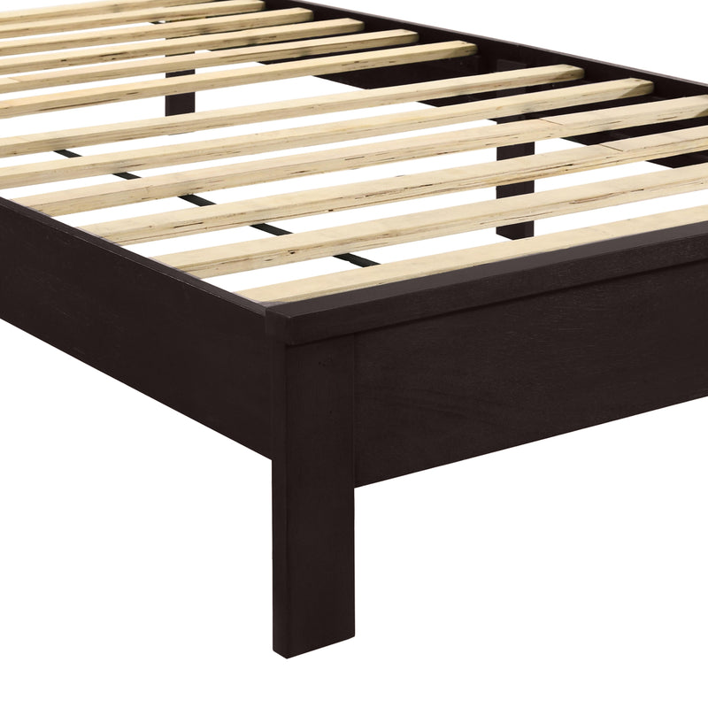 ARIES 4/6 F PANEL BED-HB/FB/RAILS-MERLOT