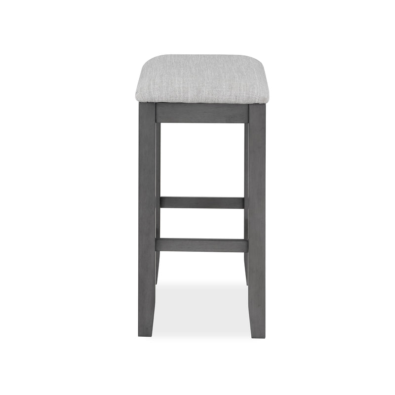 BELLA COUNTER TABLE & 2 STOOLS-GRAY