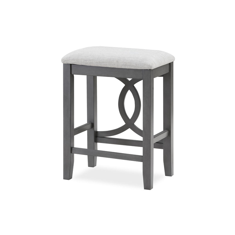 BELLA COUNTER TABLE & 2 STOOLS-GRAY