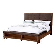 CAGNEY Eastern King-California King EK/K FOOTBOARD & SLATS - CHESTNUT - Sims Furniture