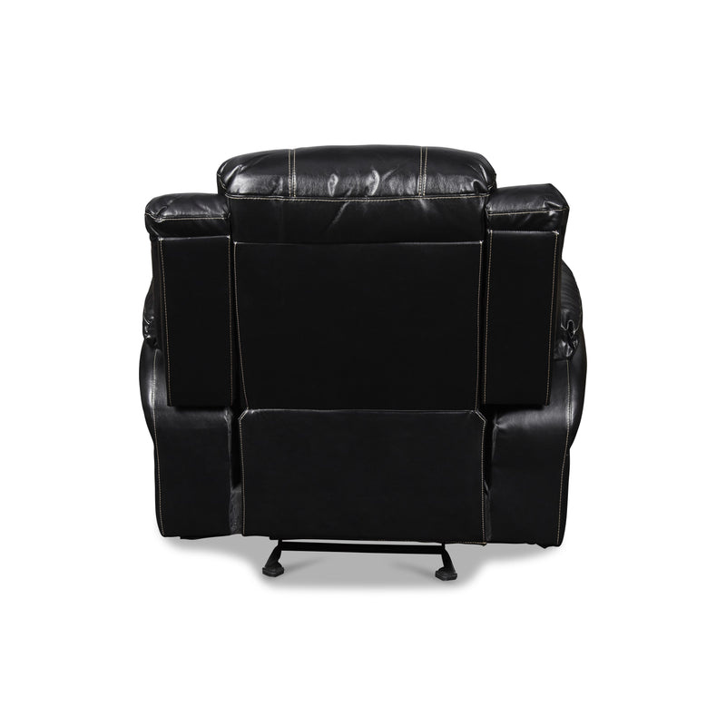 FLYNN GLIDER RECLINER-BLACK