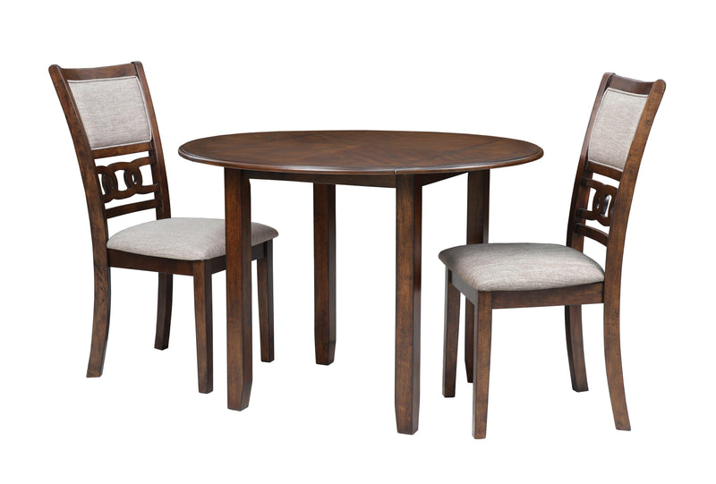 GIA 5 PC 60" DINING TABLE & 4 CHAIRS-CHERRY