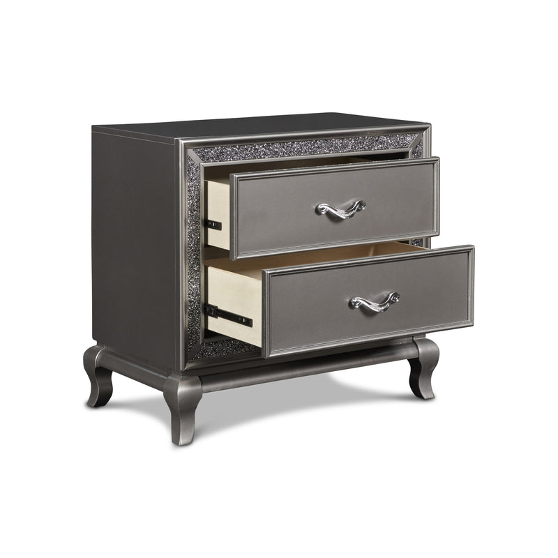 PARK IMPERIAL NIGHTSTAND-PEWTER