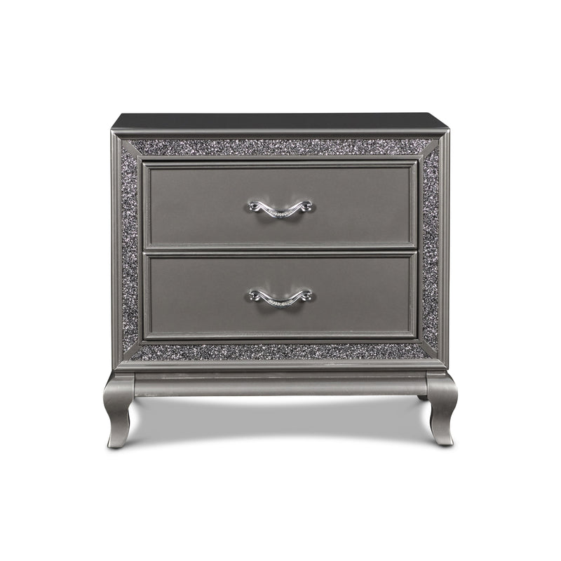 PARK IMPERIAL NIGHTSTAND-PEWTER