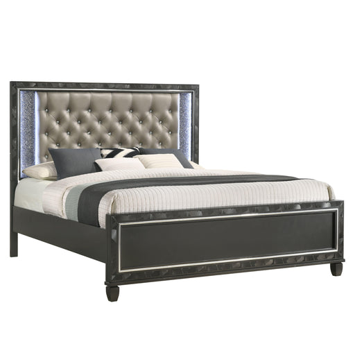RADIANCE Eastern King-California King K FOOTBOARD & SLATS-BLACK PEARL - Sims Furniture