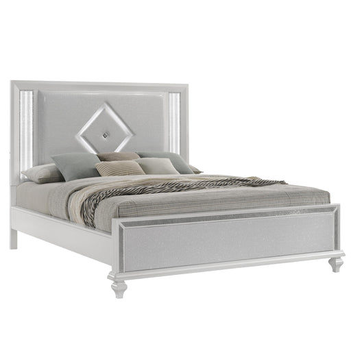 STARDUST Eastern King-California King K FOOTBOARD & SLATS-WHITE - Sims Furniture