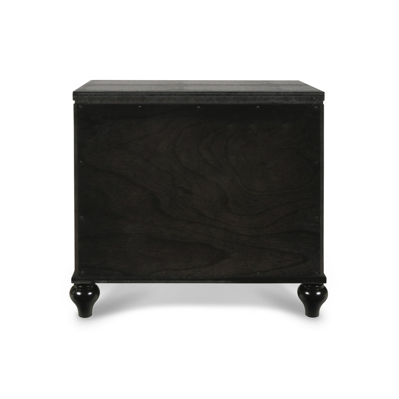 VALENTINO NIGHTSTAND-BLACK