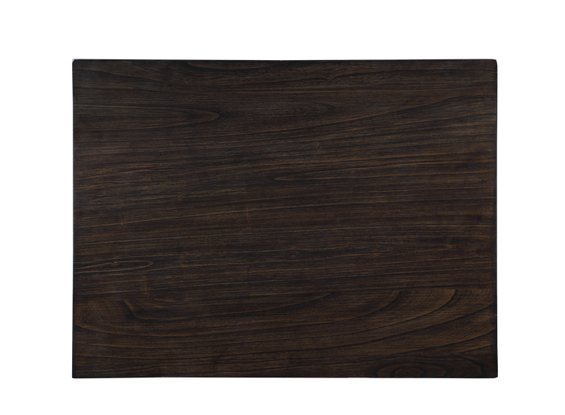 HESTON 36" STORAGE COUNTER TABLE SET W/2 CHAIRS-CHERRY