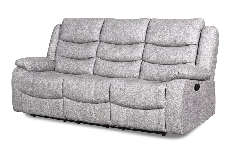 GRANADA DUAL RECLINER SOFA-GRAY
