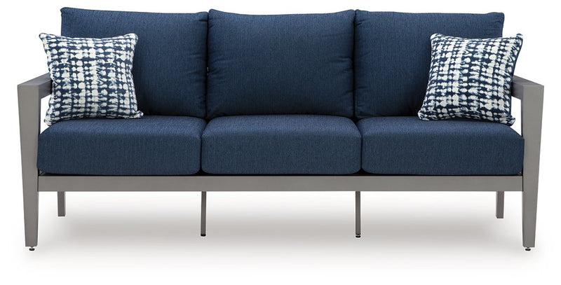 Gali Outdoor Sofa/Chairs/Table Set (Set of 4)