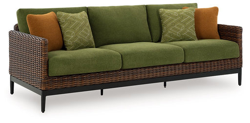 Horizon Hall Outdoor Sofa with Cushion - Sims Furniture