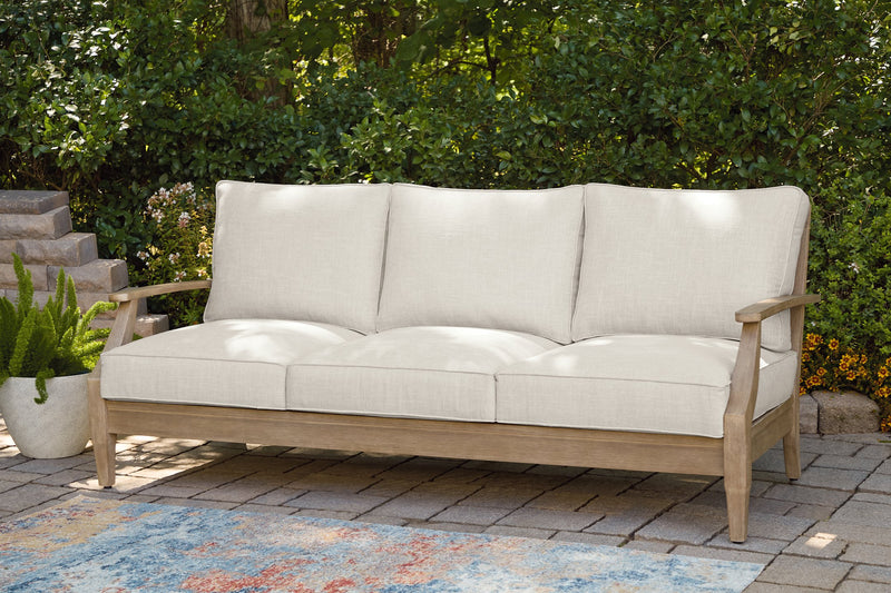 Carter Hall Outdoor Sofa with Cushion - Sims Furniture