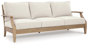 Carter Hall Outdoor Sofa with Cushion - Sims Furniture