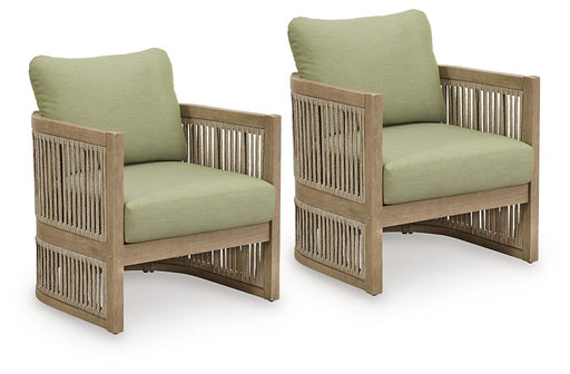 Serena Shores Outdoor Lounge Chair (Set of 2) - Sims Furniture