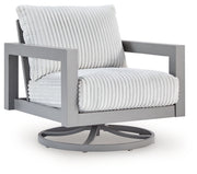 Hurley Park Outdoor Swivel Chair with Cushion - Sims Furniture