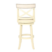 York 29" Bar Stool-White
