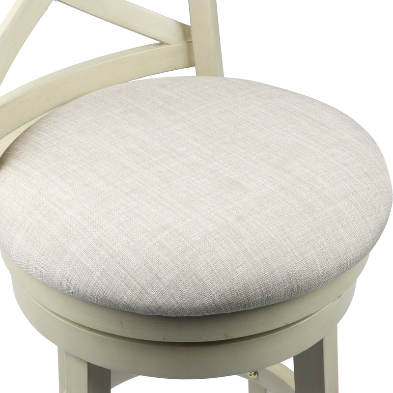 York 29" Bar Stool-White