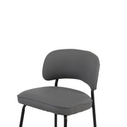 Blythe Gray Vegan Leather Counter Chair (2 Per Carton)